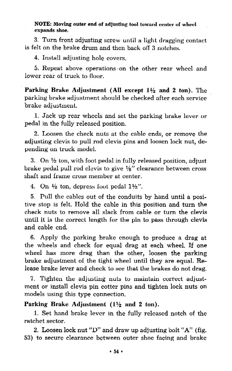 1952 Chevrolet Trucks Operators Manual Page 2